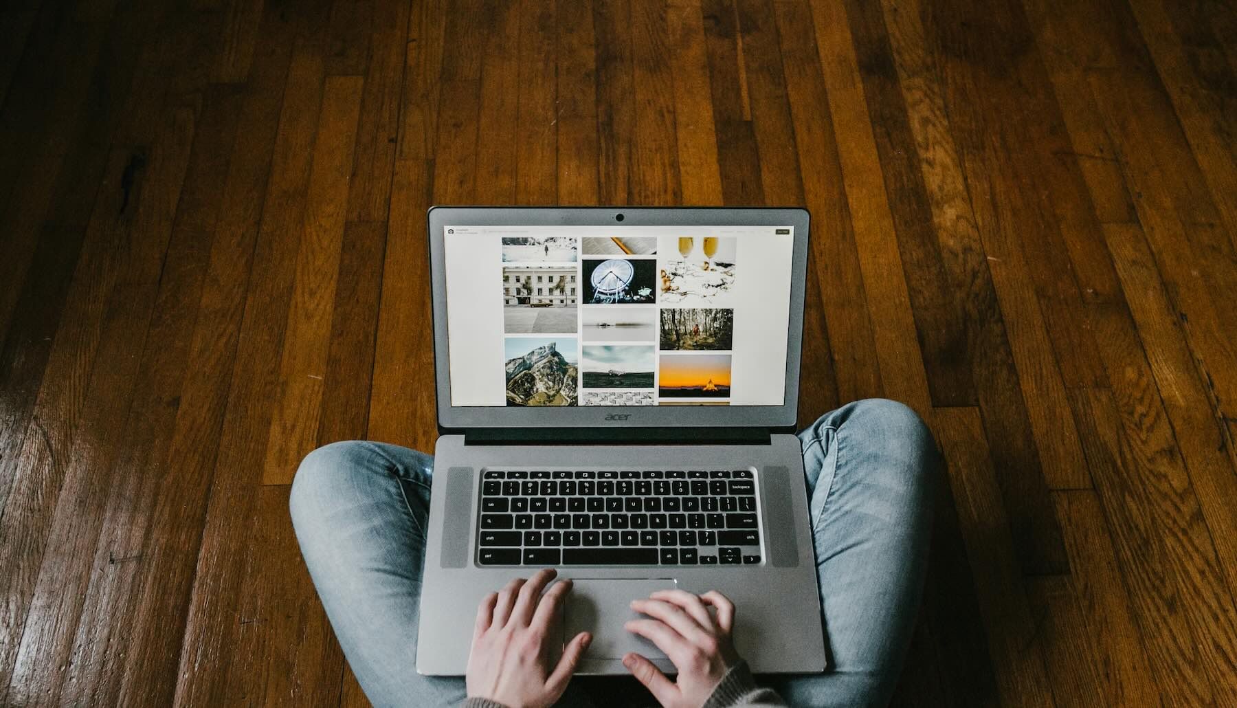 Here are the optimized Alt Text and Aria Label attributes for the image in your "Micro-Business" blog post.  These are written to help Google associate your image with local small business searches.  Alt Text: alt="Small business owner working on a laptop, representing web design for micro-businesses and sole traders in Oxfordshire