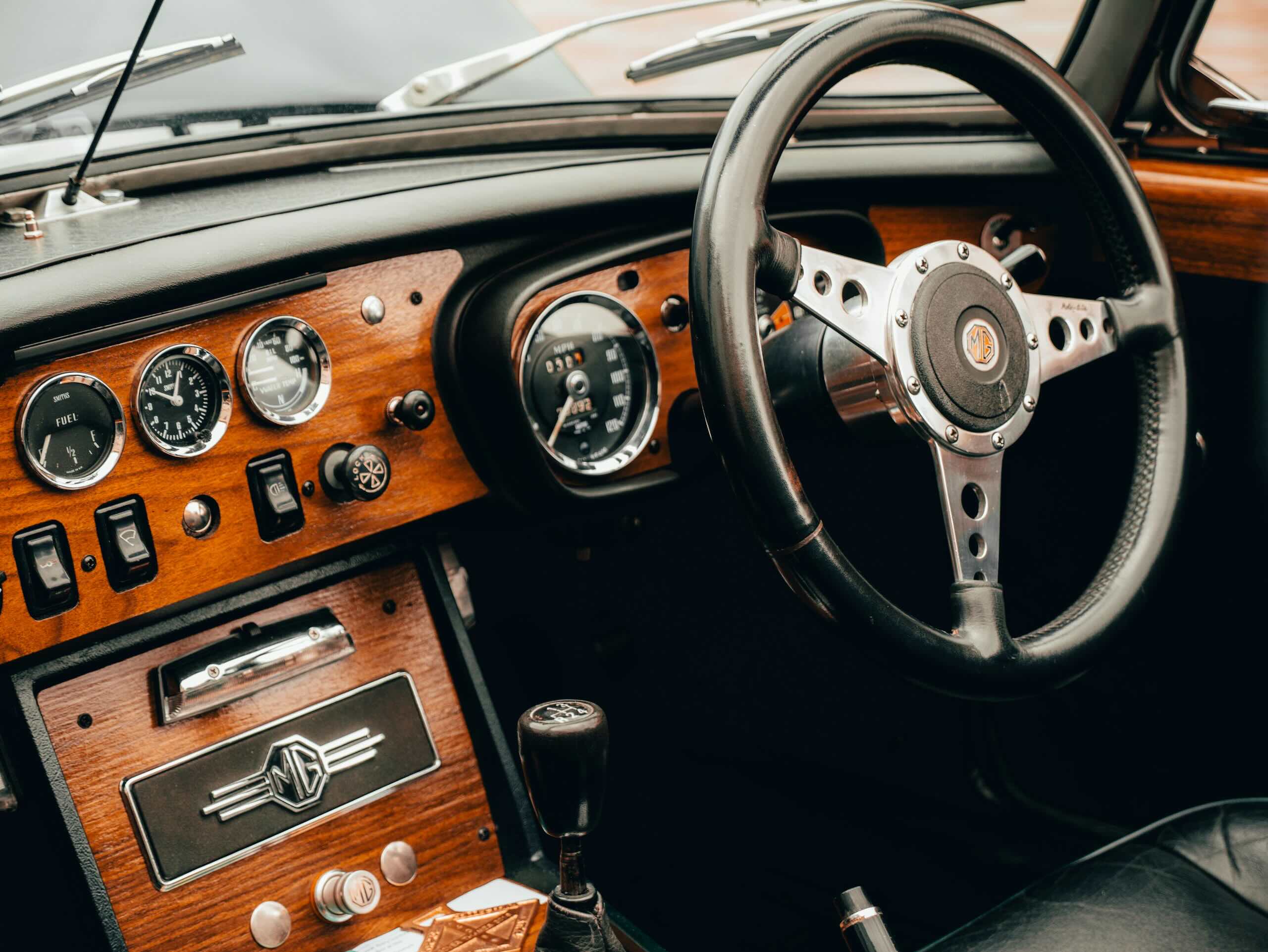 Historic MG factory reference in Abingdon connected to local business identity