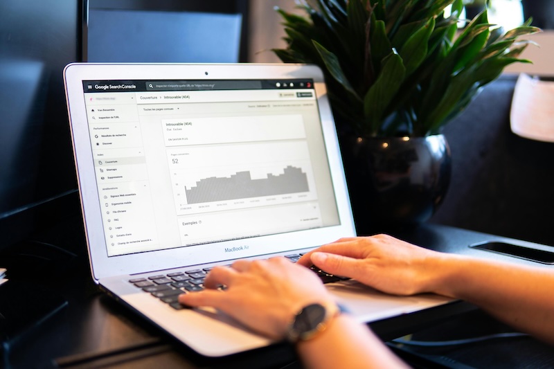 Search visibility and website enquiry performance being reviewed
