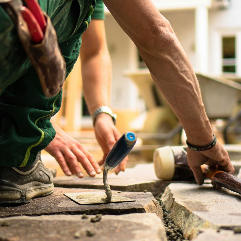Construction website design for a small Cotswolds building business with project photos and quote enquiry layout
